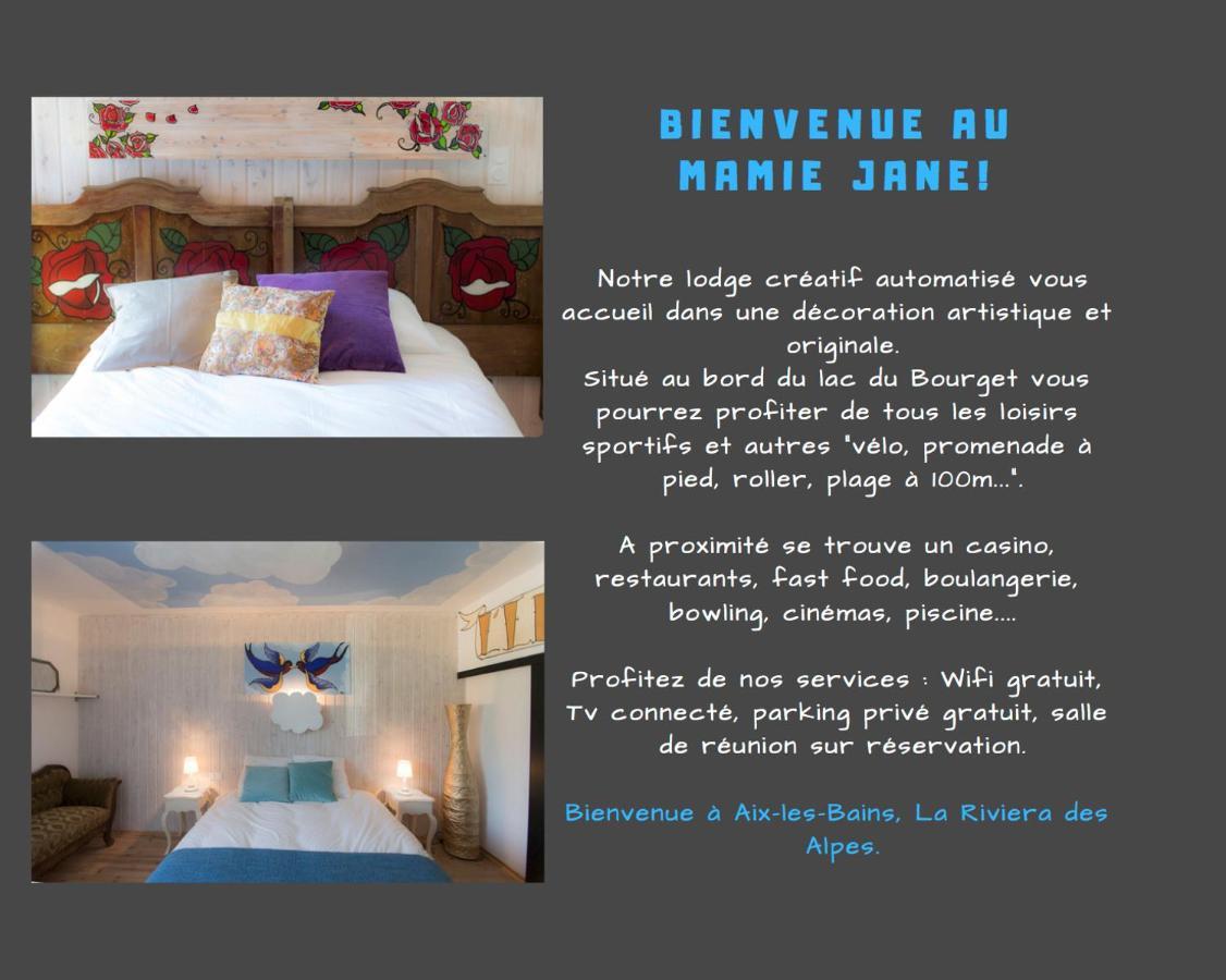 Mamie Jane Co-Munity Hotel Aix-les-Bains Exterior foto